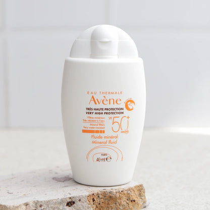 Avene Bloqueador Fluido Mineral Fps50+ 40ml