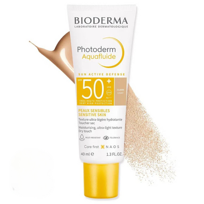 Bioderma Photoderm Max Aquafluide Spf50+ Toque Seco Claro 40ml