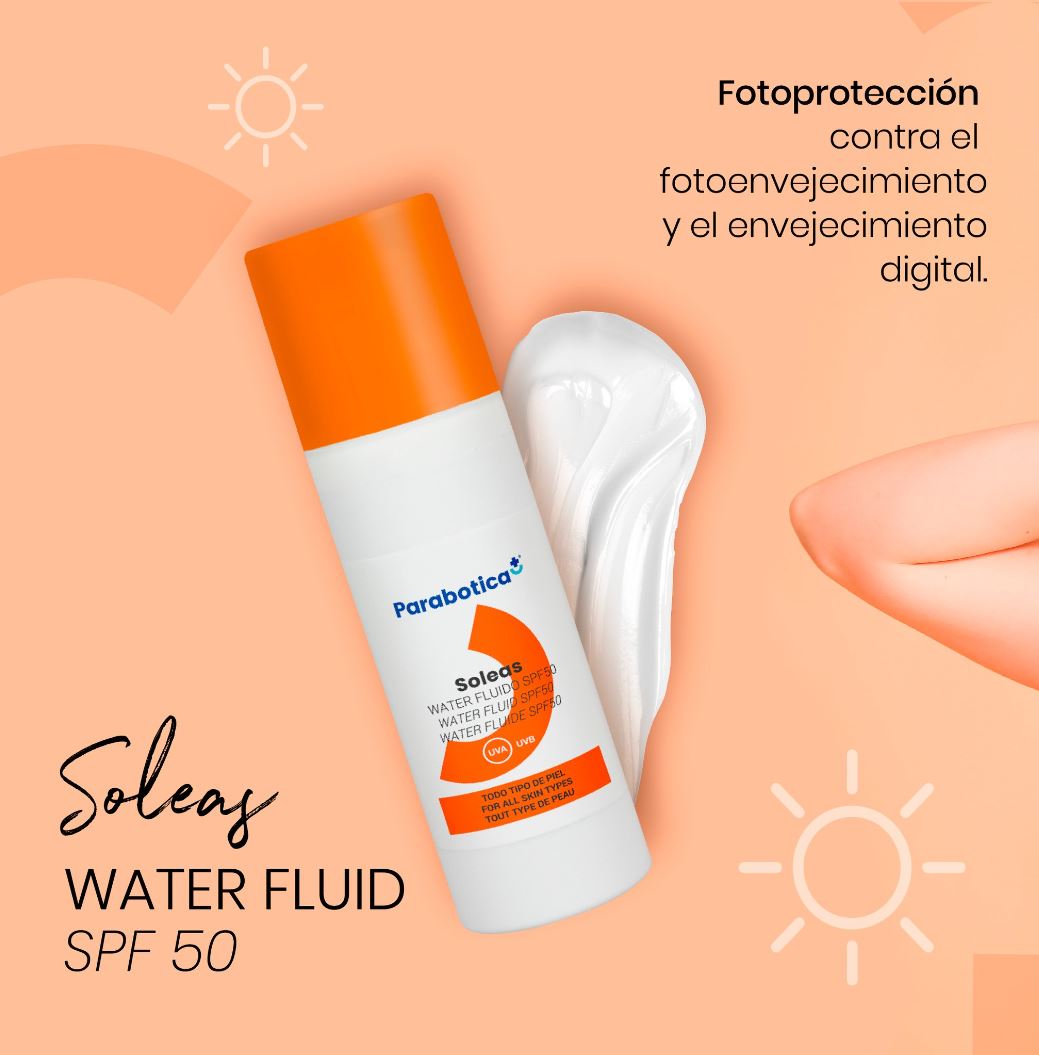 Parabotica Soleas Water Fluid Spf50+ 50ml