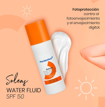 Parabotica Soleas Water Fluid Spf50+ 50ml