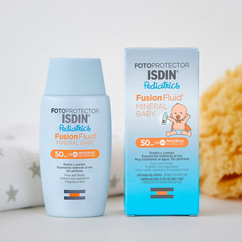 Isdin Pediatrics Fusion Fluid Mineral Baby Spf50 50ml