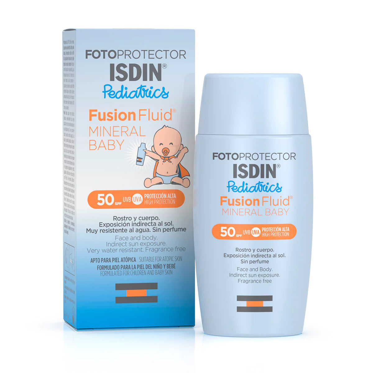 Isdin Pediatrics Fusion Fluid Mineral Baby Spf50 50ml