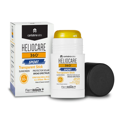 Cantabria Heliocare 360 Sport Transparent Stick Spf+50 25g