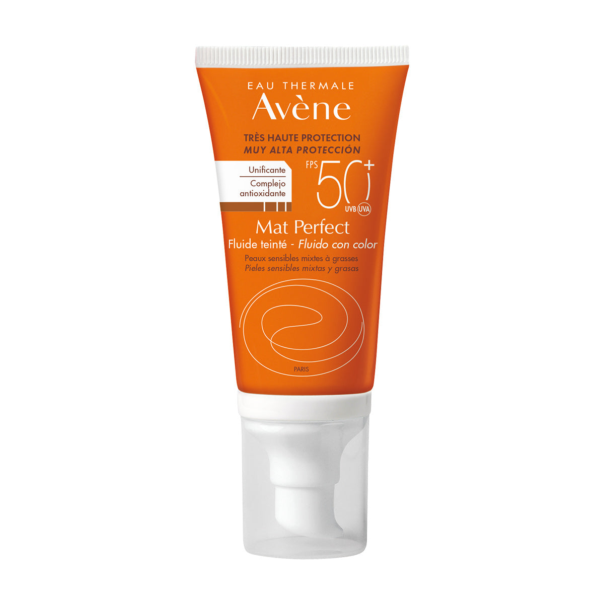 Avene Mat Perfect Toque Seco Color Fotoprotector Fps50+ 50ml