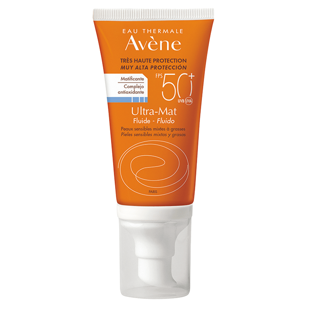 Avene Ultra-Mat Toque Seco Sin Color Fps50+ 50ml