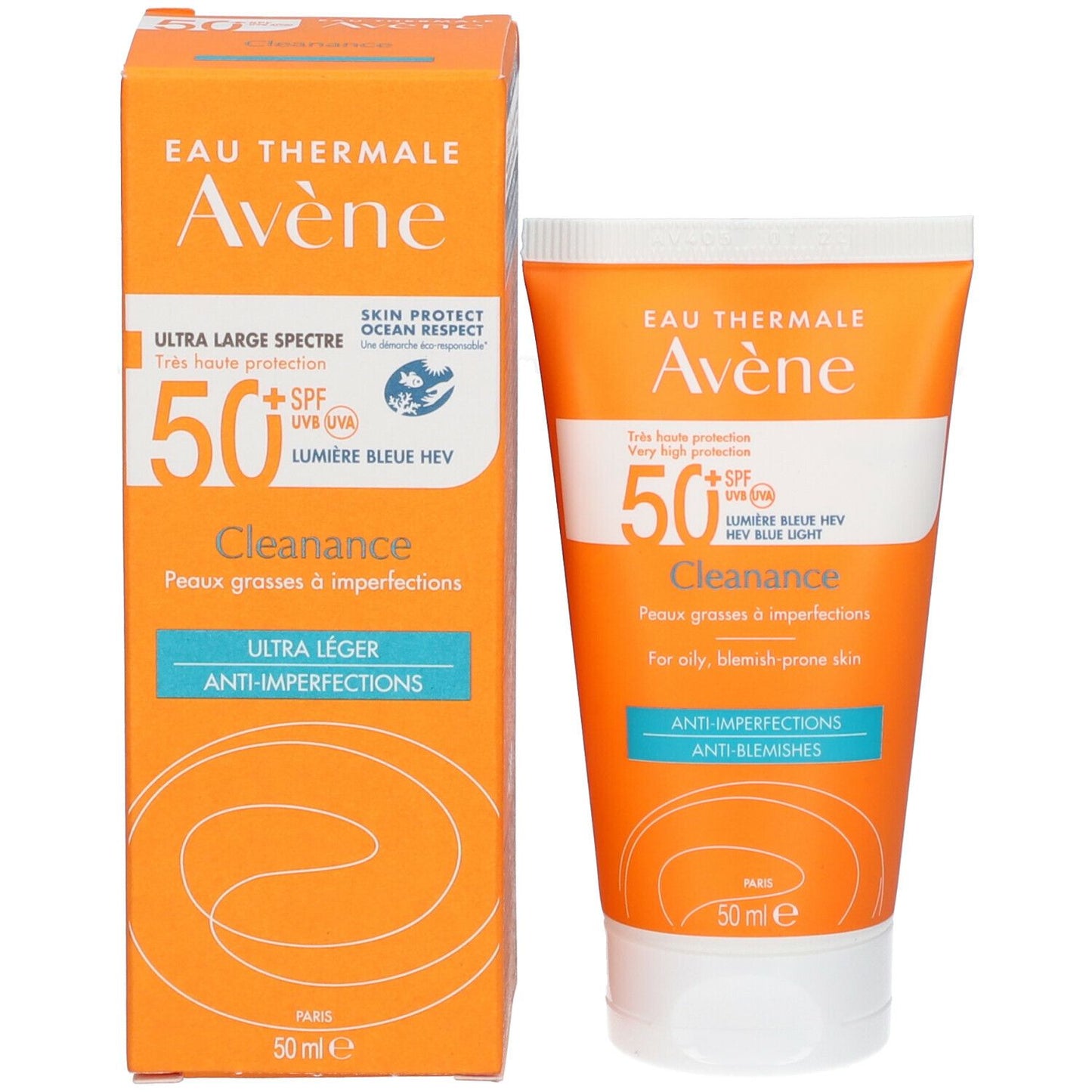 Avene Cleanance Bloqueador Solar Spf+50 50ml