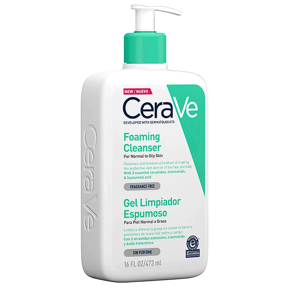 Cerave Gel Limpiador Espumoso 473 Ml