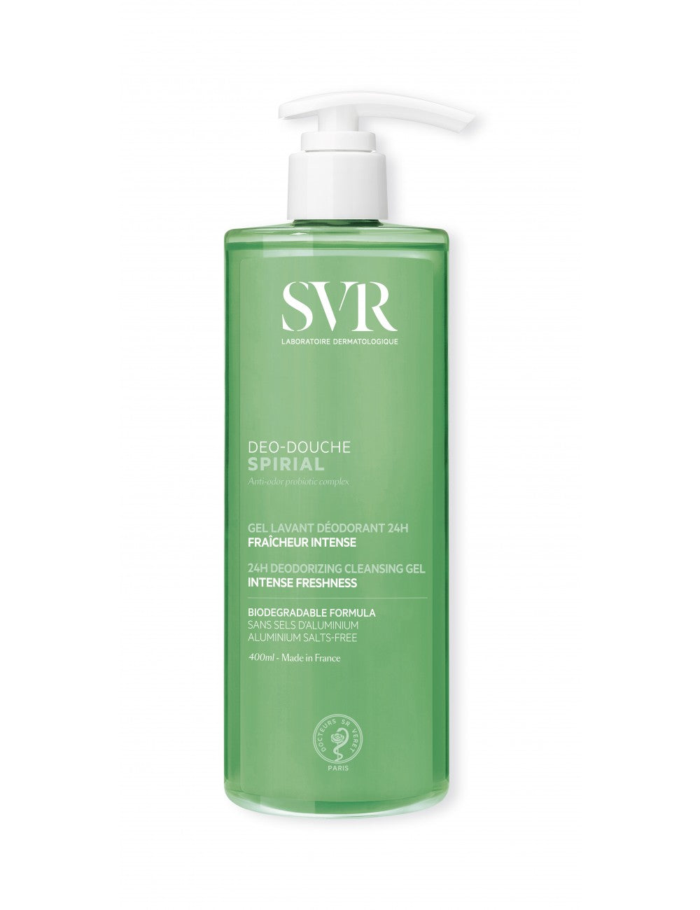 Svr Spirial Gel Lavante Desodorante De 400ml