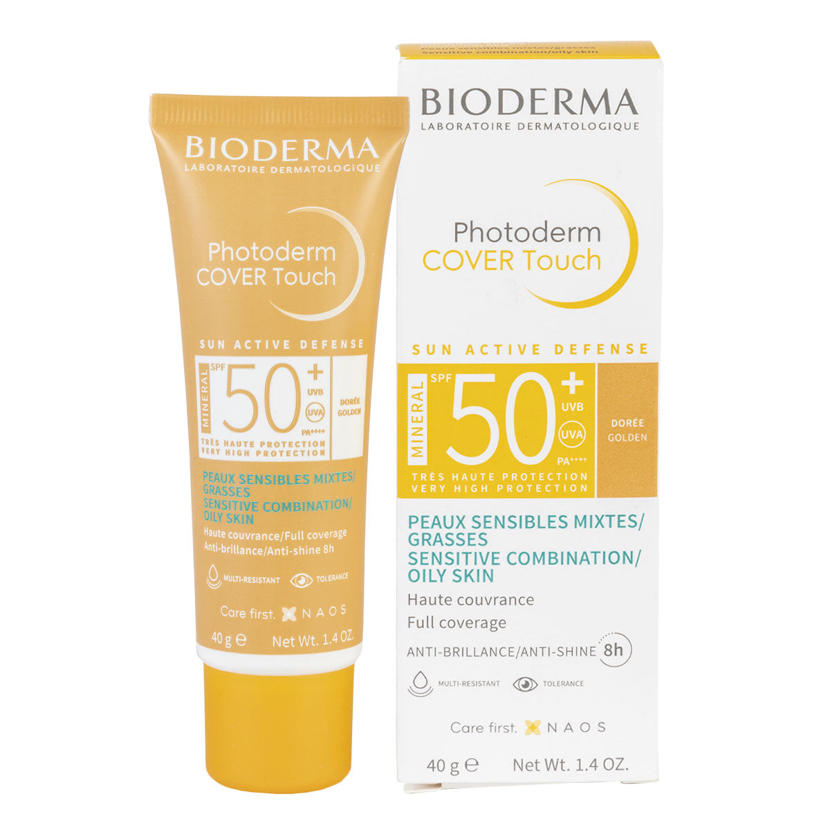 Bioderma Photoderm Covertouch Dorado Spf 50+ 40ml