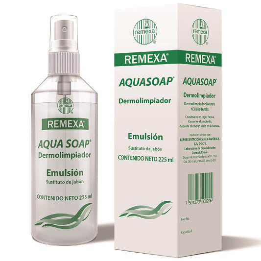 Remexa Aqua Soap Dermolimpiador Emulsion Fco C/225 Ml