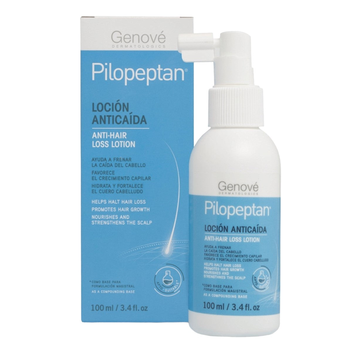 Genove Pilopeptan Locion Anticaida 100ml